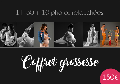 Coffret photo cadeau grossesse à Lyon