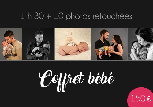 Coffret cadeau photo bébé à Lyon